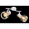 Globo BANA Spotlamp Bruin, Wit, 2-lichts