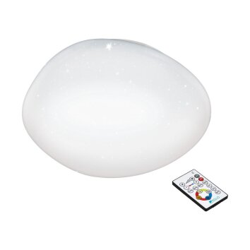 EGLO SILERAS-A Plafondlamp LED Wit, 1-licht, Afstandsbediening