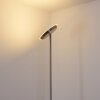 Mjölby Staande lamp LED Nikkel mat, 1-licht