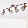 Arjen Plafondlamp Bruin, Roest, 4-lichts