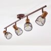 Arjen Plafondlamp Bruin, Roest, 4-lichts