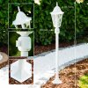 Hongkong Buiten staande lamp Wit, 1-licht, Bewegingsmelder