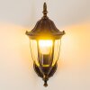 Ribadeo Buiten muurverlichting Zwart-Goud, 1-licht