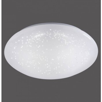 Leuchten-Direkt SKYLER Plafondlamp LED Wit, 1-licht