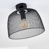 Moholm Plafondlamp Zwart, 1-licht