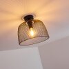 Moholm Plafondlamp Zwart, 1-licht