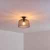Moholm Plafondlamp Zwart, 1-licht