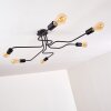 Bogno Plafondlamp Zwart, 6-lichts