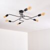 Bogno Plafondlamp Zwart, 6-lichts