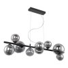 Globo JONDA Hanger LED Zwart, 9-lichts