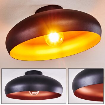 Guayo Plafondlamp Koperkleurig, 1-licht