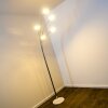 Reality RENNES Staande lamp LED Chroom, 5-lichts