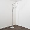 Reality RENNES Staande lamp LED Chroom, 5-lichts