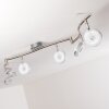 Donot Plafondlamp LED Nikkel mat, 6-lichts
