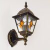 Antibes Buiten muurverlichting Bruin, Goud, 1-licht