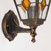 Antibes Buiten muurverlichting Bruin, Goud, 1-licht