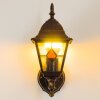 Antibes Buiten muurverlichting Bruin, Goud, 1-licht