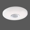 Leuchten Direkt PELVO Plafondlamp LED Wit, 1-licht, Afstandsbediening, Kleurwisselaar