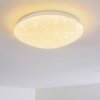 Norton Star Plafondlamp LED Wit, 1-licht, Afstandsbediening, Kleurwisselaar