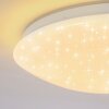 Norton Star Plafondlamp LED Wit, 1-licht, Afstandsbediening, Kleurwisselaar