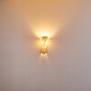 Chieti Muurlamp Goud, Wit, 1-licht