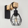 Barbengo Wandlamp Bruin, Zwart, 1-licht