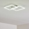 Colombero Plafondlamp LED Zilver, 2-lichts, Afstandsbediening