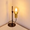 Kirehito Tafellamp Goud, Messing, Zwart, 1-licht