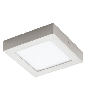 Eglo FUEVA Plafondlamp LED Nikkel mat, 1-licht