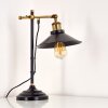 Gudem Tafellamp Zwart-Goud, 1-licht