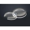 Trio WIZ CITIZEN Plafondlamp LED Nikkel mat, 2-lichts, Afstandsbediening, Kleurwisselaar