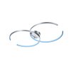 Trio WIZ CITIZEN Plafondlamp LED Nikkel mat, 2-lichts, Afstandsbediening, Kleurwisselaar