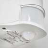 Loit Buiten muurverlichting LED Wit, 1-licht, Bewegingsmelder