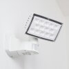 Loit Buiten muurverlichting LED Wit, 1-licht, Bewegingsmelder