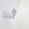 Loit Buiten muurverlichting LED Wit, 1-licht, Bewegingsmelder