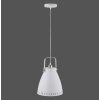 Leuchten-Direkt EVA Hanglamp Wit, 1-licht