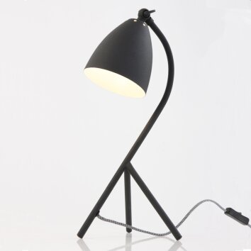 Steinhauer Mexlite Tafellamp Zwart, 1-licht