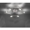 Paul Neuhaus NELIA Plafondlamp LED roestvrij staal, 6-lichts