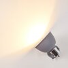 Dompierre Muurlamp Grijs, Wit, 1-licht