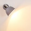 Dompierre Muurlamp Grijs, Wit, 1-licht