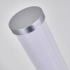 Laugar Staande lamp LED Zilver, 1-licht, Afstandsbediening, Kleurwisselaar