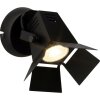 Brilliant Movie Muurlamp LED Zwart, 1-licht