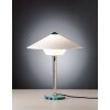 Tecnolumen Wagenfeld WG 28 Tafellamp Nikkel mat, Transparant, Helder, 1-licht