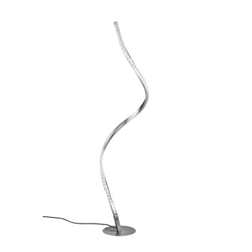 Reality Rubin Staande lamp LED Aluminium, 1-licht, Afstandsbediening, Kleurwisselaar