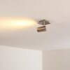 Zuoz Plafondlamp Nikkel mat, 1-licht