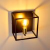 Ibusuki Wandlamp Goud, Messing, Zwart, 1-licht