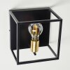 Ibusuki Wandlamp Goud, Messing, Zwart, 1-licht