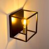 Ibusuki Wandlamp Goud, Messing, Zwart, 1-licht