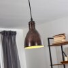 Timola Hanger Roest, Zwart, 1-licht