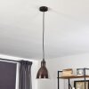 Timola Hanger Roest, Zwart, 1-licht